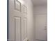 Hallway with standard trim package and neutral wall color at 1652 Black Fox Canyon Rd, Henderson, NV 89052