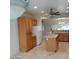 Bright kitchen features ample cabinet and counter space, plus an island for extra prep at 1652 Black Fox Canyon Rd, Henderson, NV 89052