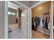Bathroom with tub, shower and walk-in closet at 1717 Dwayne Stedman Ave, Las Vegas, NV 89106
