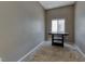 Bedroom with a window and empty table at 1717 Dwayne Stedman Ave, Las Vegas, NV 89106