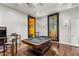 Recreation room with pool table, modern lighting, and decor perfect for entertaining at 2610 Eldora Estates Ct, Las Vegas, NV 89117