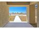 Beautiful view from the front porch overlooking the desert landscape at 3016 Mount Charleston Dr, Pahrump, NV 89048