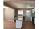 Eat-in kitchen area featuring stainless steel appliances and granite countertops at 3439 Cox St, North Las Vegas, NV 89032