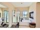 Bathroom with a separate shower, tub and a window view at 4217 Bridesmaid Falls Ave, North Las Vegas, NV 89085