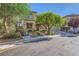 Charming two-story home featuring a well-manicured front yard, desert landscaping, and a two-car garage at 4217 Bridesmaid Falls Ave, North Las Vegas, NV 89085