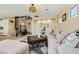 Inviting living space featuring a cozy sofa, stylish decor, and plenty of natural light at 4217 Bridesmaid Falls Ave, North Las Vegas, NV 89085