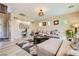 Inviting living room featuring neutral tones, modern decor, and a comfortable seating arrangement at 4217 Bridesmaid Falls Ave, North Las Vegas, NV 89085