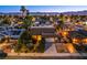 Charming home with mature trees, a two car garage and a well-manicured lawn at 4539 Peardale Dr, Las Vegas, NV 89147