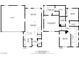 Floor plans of the first and second floors of the house at 5324 Pendergrass St, North Las Vegas, NV 89081