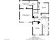 Second floor plan featuring two bedrooms, two bathrooms, and a laundry room at 5324 Pendergrass St, North Las Vegas, NV 89081