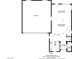 First floor plan featuring a garage, kitchen, living room, dining room, and bathroom at 5324 Pendergrass St, North Las Vegas, NV 89081