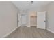 Bright bedroom showcasing a spacious closet and natural light at 5751 E Hacienda Ave # 159, Las Vegas, NV 89122