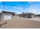 Large lot features a detached garage and a home on the property at 636 Burton St, Henderson, NV 89015