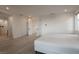 Spacious primary bedroom with a view of the ensuite bathroom at 6486 Vanhoven Crest St, Las Vegas, NV 89166