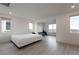 A bright and spacious bedroom with a walk-in closet and multiple windows at 6486 Vanhoven Crest St, Las Vegas, NV 89166