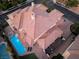 Picturesque backyard featuring a pool, a well-maintained roof, and a lovely outdoor space at 761 Romano Ln, Henderson, NV 89012