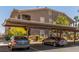 This unit comes with a covered parking spot near the building at 8805 Jeffreys St # 1003, Las Vegas, NV 89123