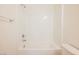 Bright bathroom with a white tiled shower and modern fixtures at 920 Cirrus Cloud Ave, Las Vegas, NV 89138