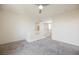 Bright hallway with a ceiling fan at 920 Cirrus Cloud Ave, Las Vegas, NV 89138
