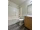 Bathroom with tub and shower combo at 9617 Pine River Ln, Las Vegas, NV 89123