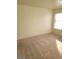 Bedroom featuring neutral walls, carpet and a window for plenty of natural light at 9617 Pine River Ln, Las Vegas, NV 89123