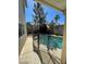 Freeform backyard swimming pool featuring a -safety fence at 9617 Pine River Ln, Las Vegas, NV 89123