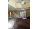 Living room with stairs, lots of light and comfortable seating at 9801 Bradford Summit St, Las Vegas, NV 89183