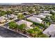 Aerial view of the community, featuring lush greenery and well-maintained homes at 10300 Wellside Hill Ave, Las Vegas, NV 89145