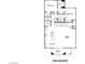 Floorplan displays the main living level with kitchen, great room, bedrooms and deck at 11289 Vision Peak Ave # 103, Las Vegas, NV 89135