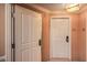Hotel doors with room numbers and modern hardware at 135 E Harmon Ave # 809, Las Vegas, NV 89109