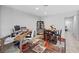 Functional home office space adjacent to the dining area, providing a versatile workspace at 145 Langley Hill Ave, Henderson, NV 89002