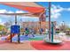 Well-equipped playground with slides and a merry-go-round for outdoor fun at 1922 Via Delle Arti, Henderson, NV 89044