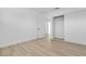 Bedroom featuring new closet and door at 2105 Berkley Ave, Las Vegas, NV 89101