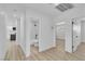Bright hallway with bathroom and kitchen access at 2105 Berkley Ave, Las Vegas, NV 89101