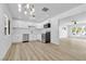 Bright kitchen features white cabinets, stainless steel appliances, and ample counter space at 2105 Berkley Ave, Las Vegas, NV 89101