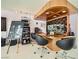 The wet bar has storage and seating at 2770 La Casita Ave, Las Vegas, NV 89120