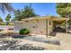 Corner view of horse stall building at Sierra Vista Ranchos, with covered area and storage at 2770 La Casita Ave, Las Vegas, NV 89120