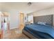 Bedroom featuring tile flooring, and ensuite bathroom at 309 Clifton Heights Dr, Las Vegas, NV 89145
