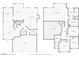 An open-concept first-floor layout features a modern kitchen, dining room, living room, bathroom, and garage at 323 Harpers Ferry Ave, Las Vegas, NV 89148