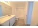 Clean bathroom features a shower/tub combination, a vanity with a large mirror, and modern fixtures at 3425 E Russell Rd # 265, Las Vegas, NV 89120