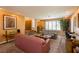 Carpeted living room with recessed lights and a couch set at 3738 Amber Lantern Cir, Las Vegas, NV 89147