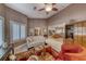 Cozy living area with elegant furniture and plenty of natural light at 4045 N Chieftain St, Las Vegas, NV 89129
