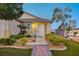 Welcoming home with a brick walkway, tidy landscaping, and a bright, inviting front entrance at 528 Lavina Ct, Las Vegas, NV 89123
