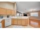 Functional kitchen with breakfast bar, modern appliances, and ample counter space at 528 Lavina Ct, Las Vegas, NV 89123