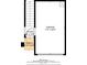 Detailed floor plan featuring a garage, stairs, a foyer, and a porch at 5855 Valley Dr # 2130, North Las Vegas, NV 89031