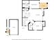 Second detailed floor plan featuring bedrooms, kitchen, garage, and living spaces at 5855 Valley Dr # 2130, North Las Vegas, NV 89031