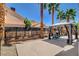 Entertaining backyard with patio, desert landscaping, and covered gazebo at 6652 Coral Springs Cir, Las Vegas, NV 89108