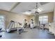 Gym with modern machines, punching bag and mirrors to watch yourself work at 6652 Coral Springs Cir, Las Vegas, NV 89108