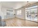 Bright living space offers an open floorplan and seamless transition to the covered patio for entertaining at 6652 Coral Springs Cir, Las Vegas, NV 89108