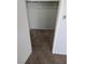 A peek inside a walk-in closet with carpet at 7426 Trudy Ln, Las Vegas, NV 89123